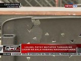 QRT: Lalaki, patay matapos tamaan ng ligaw na bala habang naghahapunan