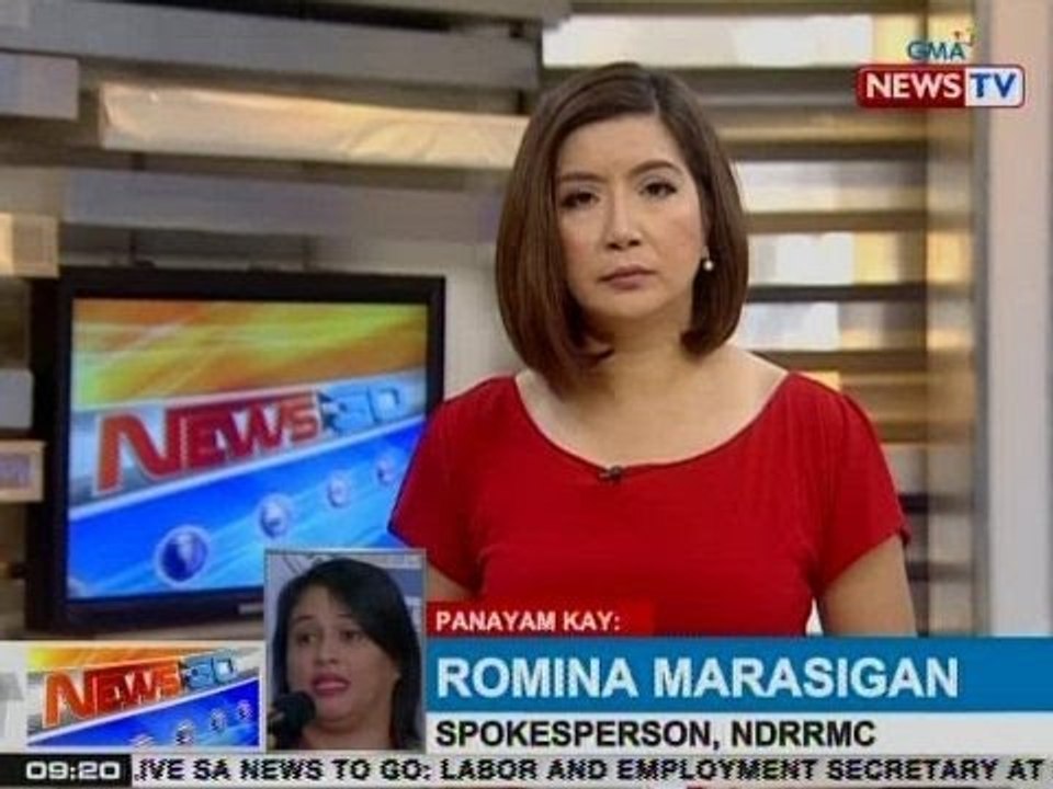 NTG: Panayam NDRRMC Spokesperson Romina Marasigan