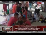 QRT: Mahigit 250 pamilyang nasunugan sa araw ng Pasko, nasa evacuation center