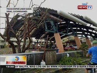 BT: Ilang lugar sa kabikulan at Mindoro, napinsala ng bagyong Nina