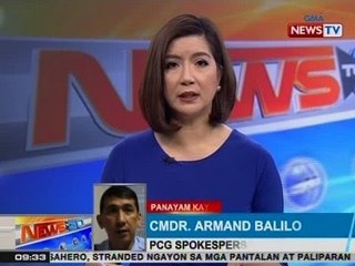 NTG: Panayam kay PCG Spokesperson Lt. Cmdr. Armand Balilo