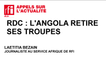 RDC : l'Angola retire ses troupes