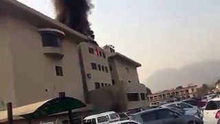 Moments of Fire At Bahria University - Islamabad