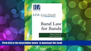 Free [PDF] Download Band Law for Bands Barry Irwin BOOK ONLINE