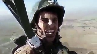 Pak Army Solider Show Aerial View - Islamabad  During His Stunts