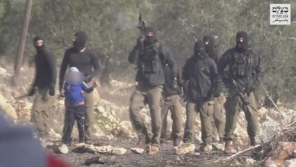 Palestinian child caught in IDF stakeout