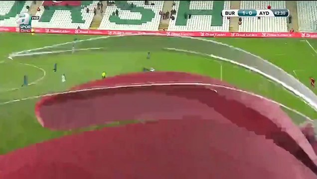 1-0 Sercan Yıldırım Goal Turkiye Kupasi R4 Group G - 29.12.2016 Bursaspor 1-0 Aydinspor 1923 - meteoalex