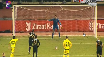 (Penalty) Cagiran M. - Goal HD -  Sanliurfaspor	0-2	Osmanlispor 29.12.2016