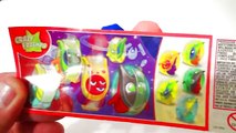 Learn Colours with Surprise Eggs Kinder Joy Unboxing Colored Surprise Eggs I Play Doh for kids