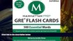 PDF  500 Essential Words: GRE Vocabulary Flash Cards (Manhattan Prep GRE Strategy Guides)