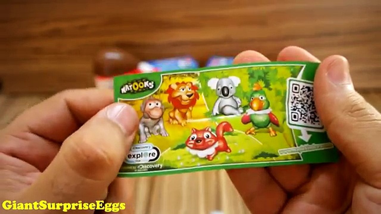 5 Kinder Surprise Eggs | Madagascar Penguins Cartoon Toys - Unboxing Chocolate Surprise Eggs