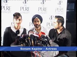 Sonam Kapoor And Abhay Deol At The 'Pure Concept' Event