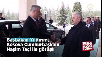 Download Video: Başbakan Yıldırım, Kosova Cumhurbaşkanı Haşim Taçi ile görüştü | En Son Haber