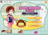 Saras cooking Class Games: Monkey Cake Games For Little Kids