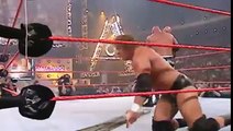 Goldberg Vs Triple H Vs Kane Vs Batista - WWE Raw 5 December 2016