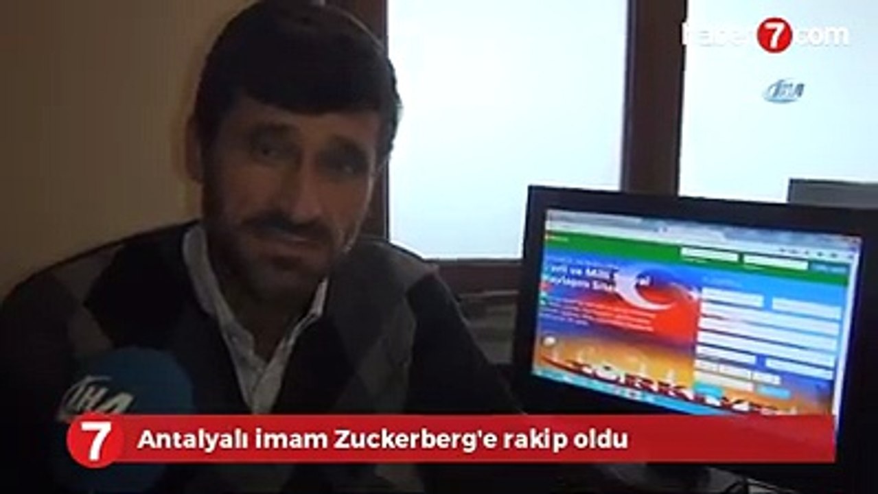 Antalyalı imam Zuckerberg'e rakip oldu