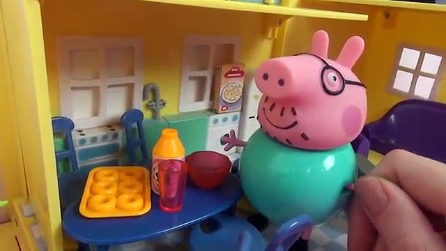 Cвинка Пеппа папа свин ОБКАКАЛСЯ Мультфильм для детей из игрушек Peppa Pig