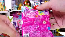 My Little Pony Castle Kinder Surprise Eggs Rainbowfied Pinkie Pie & Fluttershy Play Doh Shopkin Toys