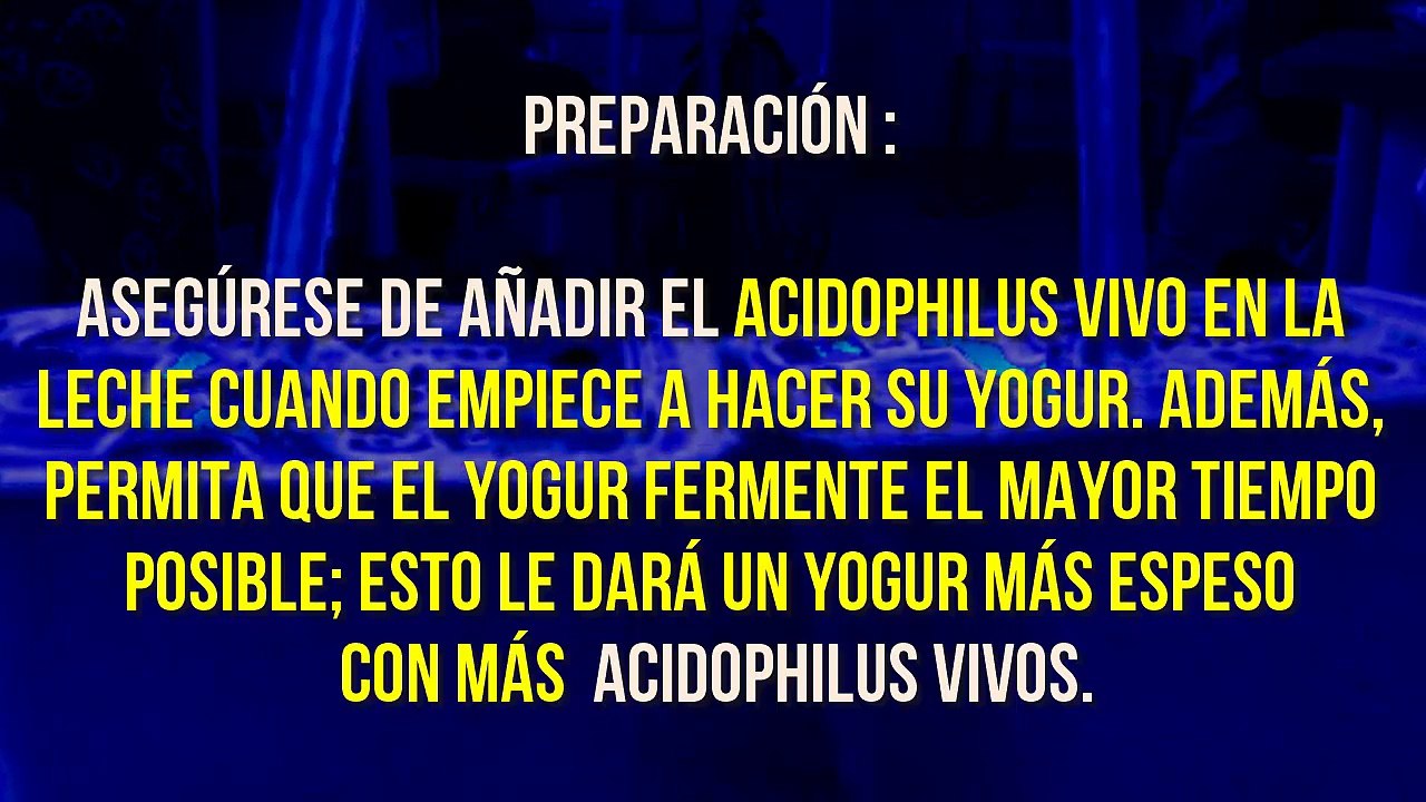 ¿Qué ALIMENTOS Contienen LACTOBACILLUS ACIDOPHILUS? 3 Alimentos RICOS en BACTERIAS Buenas