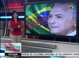 Gobierno de facto brasileño sigue con la privatización de Petrobras
