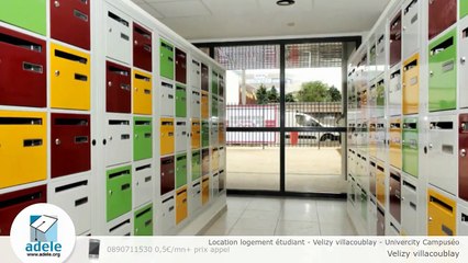 Location logement étudiant - Velizy villacoublay - Univercity Campuséo