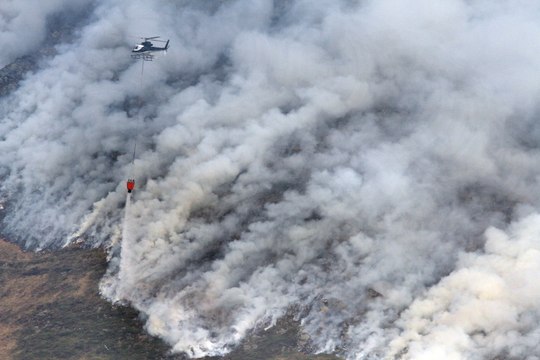 Flash Info 29-12-2016 Incendie spectaculaire dans les Hautes-Pyrénées