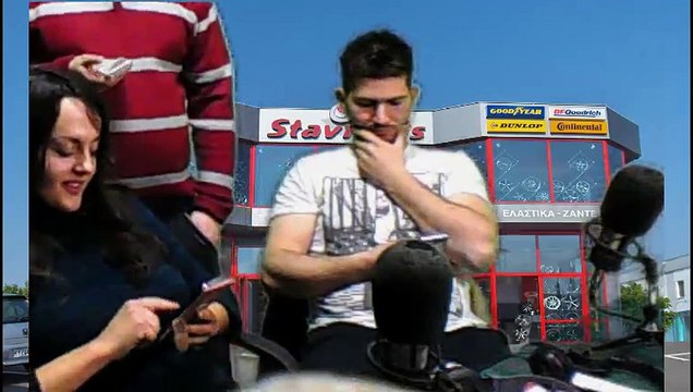 Στη Λακούβα (29-12-16)με τον Ανδρέα Φιλιππούση, Πέτρο Σιούλη, Ράνια Κρικώνη, Μπάμπη Κόκορη, Στέφανο Βασιλειάδη και Ανδρέα Χρύση