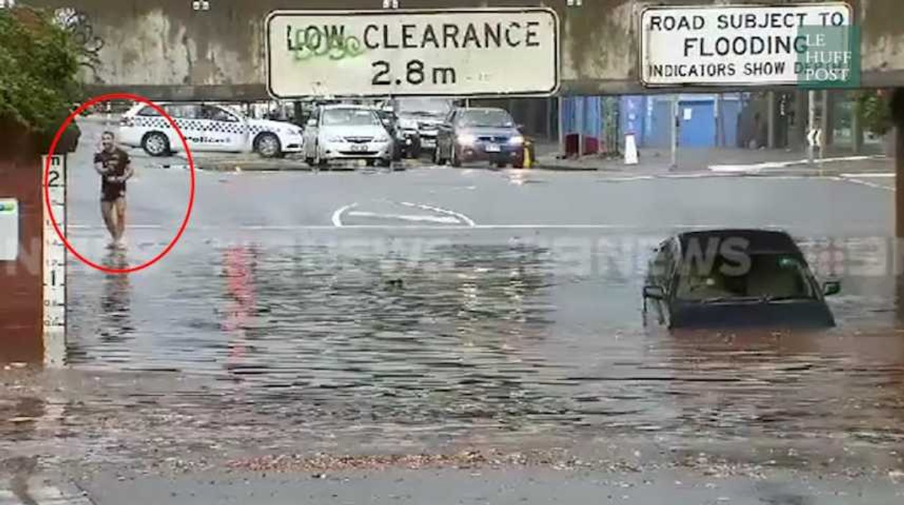 Face aux inondations, les Australiens ne réagissent pas tous de la même manière...
