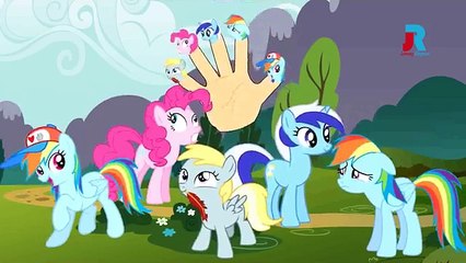 My Little Pony Cartoon Animation Finger Family Nursery Rhymes For Children