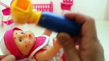 Baby Doll Syringe Injection in Real Life Funny Toys Videos for Kids part#2