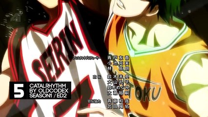 Kuroko no basuke all endings and openings (extracts)