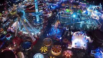 GoPro Drone Footage! Goose Fair Theme Park Playground Adventure From Above-LHpg9F
