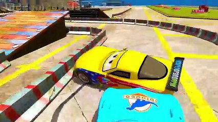 Disney cars Jeff Gorvette & Dinoco King 43 Spiderman & Ant-Man Children s Songs Nursery Rhymes