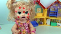 Baby Doll Syringe Injection in Real Life Funny Toys Videos for Kids