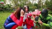 Joker Prank Frozen Elsa & Spiderman in fairy garden Baby Elsa kidnapped Venom Kids Superhero Prank