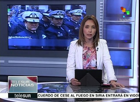 Pdte. de Bolivia juramenta al nuevo mando militar para 2017