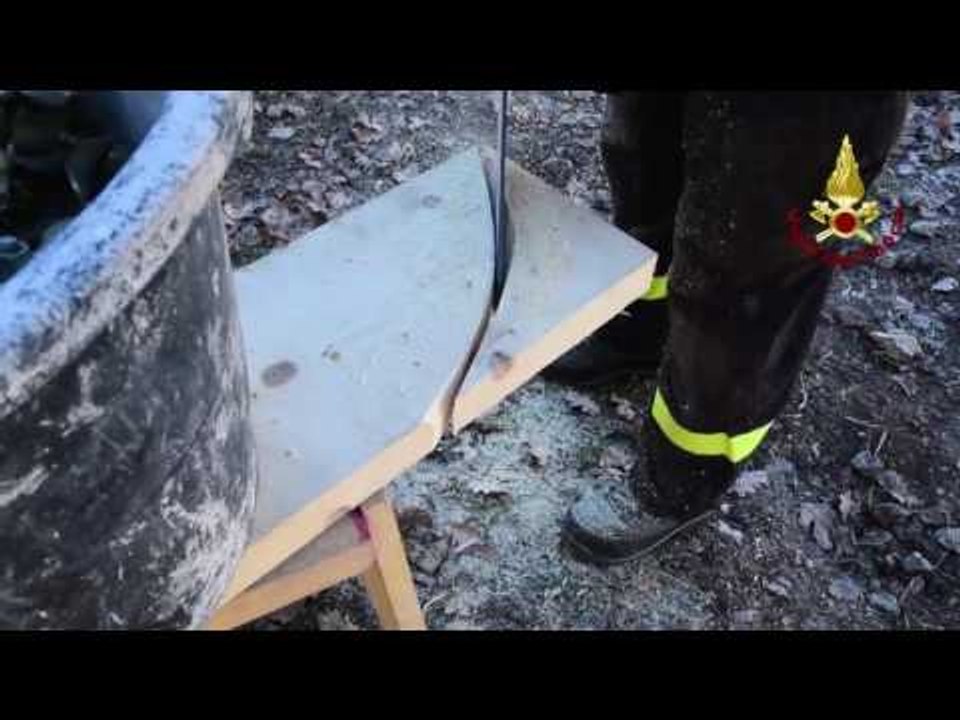 Norcia - Terremoto. Lavori chiesa M. Bianca (24...