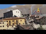 Castelluccio di Norcia - Terremoto. Recupero campana (26.12.16)