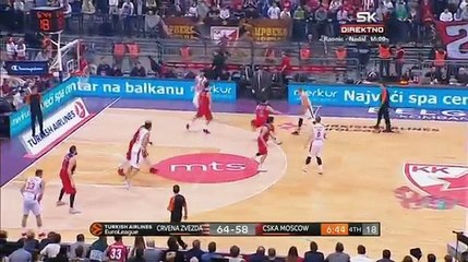 Crvena zvezda - CSKA ! WOLTERS TROJKA!