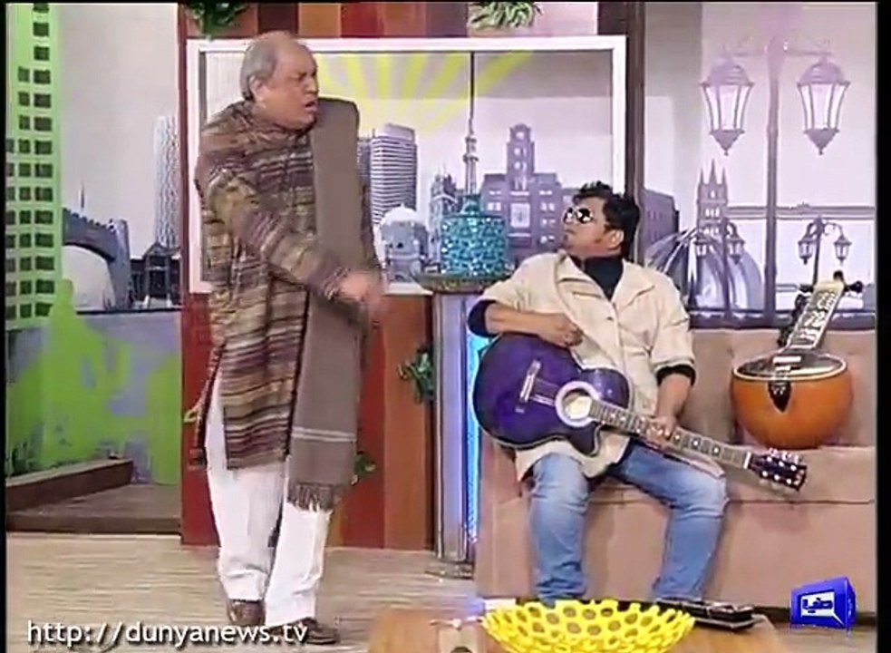 Hasb-E-Haal  29 December 2016- (Dunya TV)  Azizi Interview with Classical Singer & Rockstar