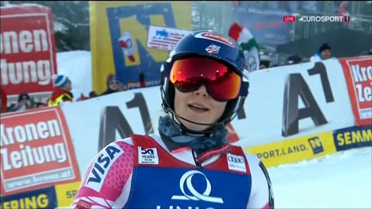 Mikaela Shiffrin • Semmering Slalom Win • 29.12.16
