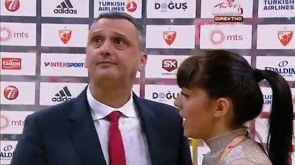 Dejan Radonjic posle CSKA - OFENS, DEFANS