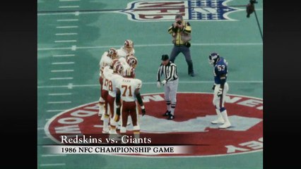 1986 NFC Championship Game: Redskins vs. Giants
