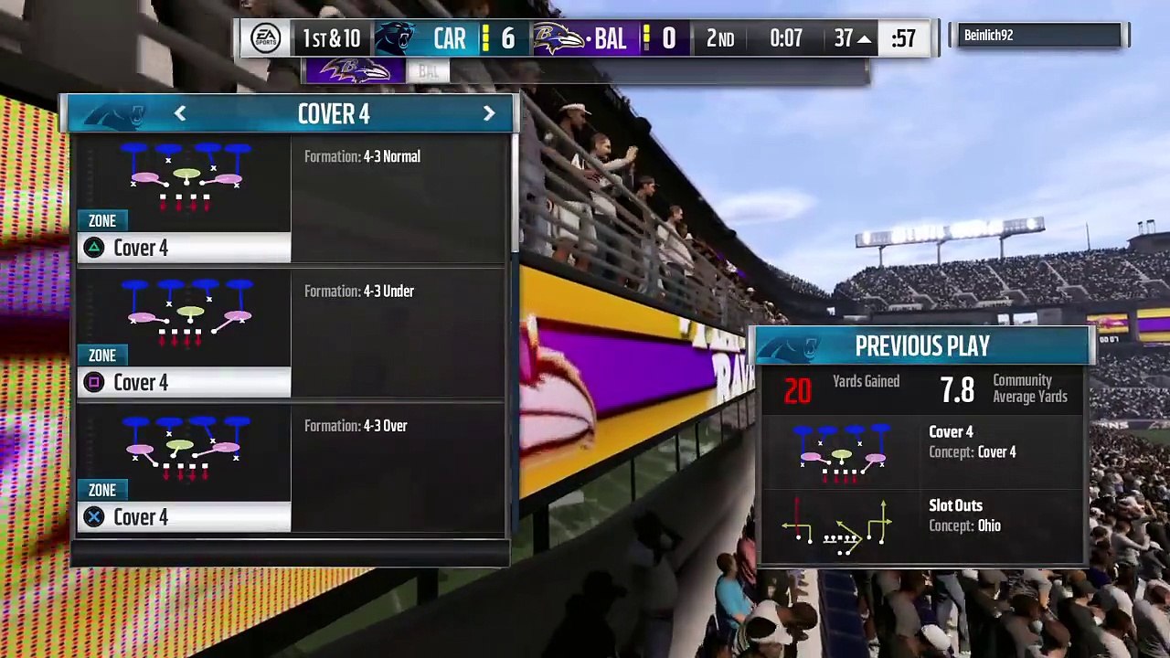 NFL 17 Birner VS Beinlich