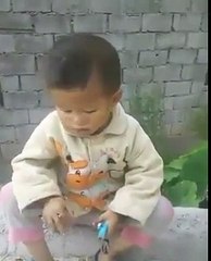 HaHa Very Funny Cute Baby Smoking