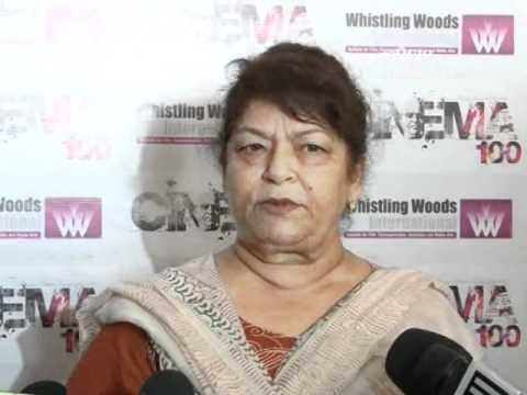 Saroj Khan At The Opening Of 'Cinema 100 At Whistling Woods'