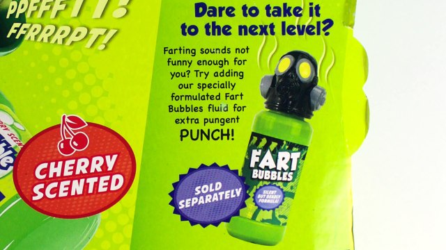FARTING BUBBLE BLASTER With Sounds