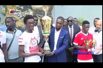 Birane Ndour adresse ses félicitations à l'asc Damel vainqueur