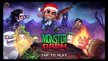 Monster Dash - Holiday Christmas Update with Rocket Launcher Weapon Unlocked