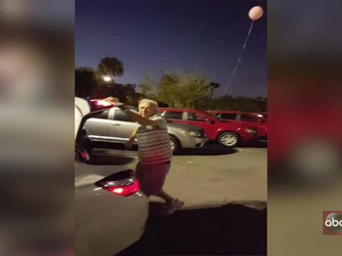 WATCH | Elderly man accused of hitting salesman with car, golf club in Sarasota